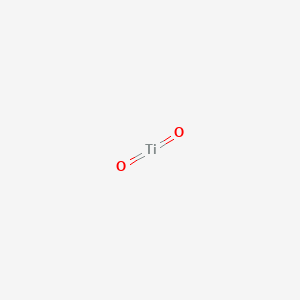 PubChem molecular structure for Titanium Dioxide - Waterborne Coating Grade
