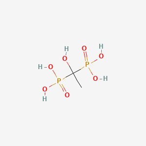 PubChem molecular structure for Hydroxyethylidene Diphosphonic Acid (HEDP)