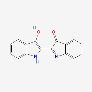 PubChem structure for Vat Dye (Indigo)