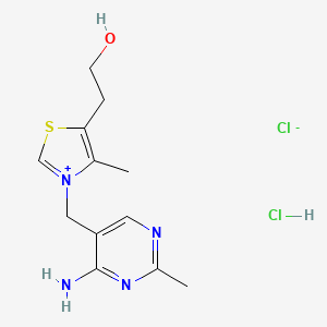 PubChem molecular structure for Vitamin B1 (Thiamine Hydrochloride) - Feed Grade