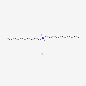 PubChem molecular structure for Didecyldimethylammonium Chloride (DDAC)