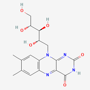 PubChem molecular structure for Vitamin B2 (Riboflavin) - Feed Grade